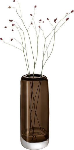 L.S.A. - Melt Vaas 34 cm - Glas - Bruin