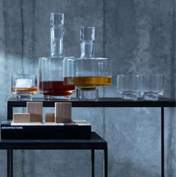 L.S.A. - Metropole Tumbler Glas 300 ml Set van 2 Stuks - Glas - Transparant -