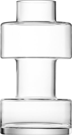 L.S.A. - Metropole Vaas 33 cm - Glas - Transparant -