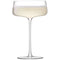 L.S.A. Metropolitan Champagne Saucer 300 ml Clear x 4 - Transparent / Glass