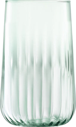 L.S.A. - Mia Vaas 25,5 cm - Gerecycled Glas - Transparant