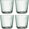 L.S.A. Mia Waterglazen - Gerecycled Glas - 250 ml - Set van 4 Stuks