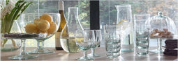 L.S.A. Mia Woonaccessoire Recycled Vazen - 11 cm Hoog - Set van 3 Stuks