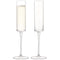 L.S.A. Otis Champagne Flute 5oz Clear x 2 - Transparent / Glass