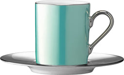 L.S.A. - Palazzo Koffiekop en Schotel 100 ml - Groen