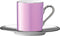 L.S.A. - Palazzo Koffiekop en Schotel 100 ml - Roze