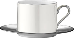 L.S.A. - Palazzo Theekop en Schotel 250 ml - Wit