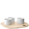 L.S.A. Palette Tapas Set & Ash Board W31cm/L32cm