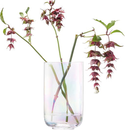 L.S.A. Pearl Kandelaar met Kaars 18,5 cm