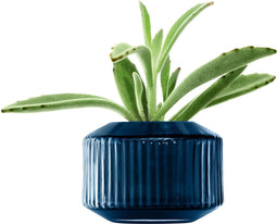 L.S.A. - Rotunda Theelicht Houder met Theelicht 7 cm - Glas - Blauw