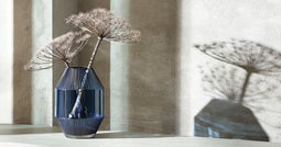 L.S.A. - Rotunda Vaas 37 cm - Glas - Blauw