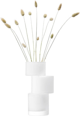 L.S.A. - Tier Vaas 26 cm - Glas - Wit -