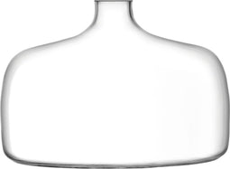 L.S.A. Vessel Vaas Wijd - H 18 cm - Transparant