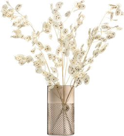 L.S.A. Wicker Lantaarn of Vaas - 25,9 cm Hoog - Taupe