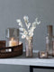 L.S.A. Wicker Lantaarn of Vaas - 25,9 cm Hoog - Taupe