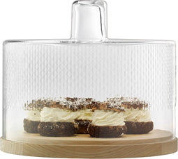 L.S.A. Wicker Serveerplateau met Stolp ø 29 cm