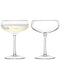 L.S.A. Wine Champagne Saucer 7oz Clear x 2 - Transparent / Glass