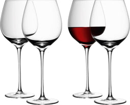 L.S.A. Wine Wijnglas Rood - 750 ml - Set van 4 Stuks