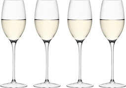 L.S.A. Wine Wijnglazen Wit - 340 ml - Set van 4 Stuks