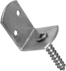 L-vlechtschermsteun RVS 40x35x30 mm