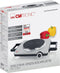 Clatronic EKP 3788 E- Enkele elektrische Kookplaat - RVS
