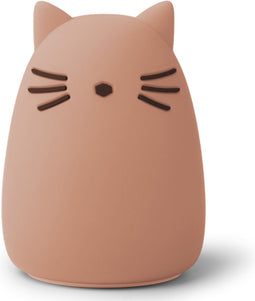 Liewood Winston nachtlamp - Poes roze