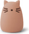 Liewood Winston nachtlamp - Poes roze