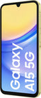 Samsung Galaxy A15 - Smartphone - 5G - 4GB RAM - 128GB opslag - Geel