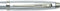 Sheaffer vulpen 100 - F - Brushed chrome nickel plated - SF-E0930643
