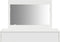 vidaXL - Wandgemonteerde - Kaptafel - Wit - 100x40x70 - cm