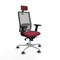 Bureaustoel Piqueras y Crespo 2D086G2 Kastanjebruin