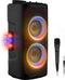Denver TSP-353 - Bluetooth Speaker - LED Lichtshow + Microfoon - Zwart
