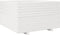vidaXL - Plantenbak - 80x80x49,5 - cm - massief - grenenhout - wit