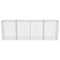 vidaXL - Schanskorfmuur - met - deksels - 300x50x100 - cm - gegalvaniseerd - staal