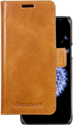 Samsung Galaxy S9 - Bookcase hoesje - Magneetsluiting - Effen Cognac