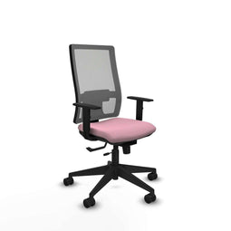 Piqueras y Crespo 1D066N0 - Bureaustoel - Verstelbare hoogte met armleuning - Roze