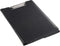 Klembord A4 Rillstab - triple met omslag - hoogwaardig kunstleder - zwart