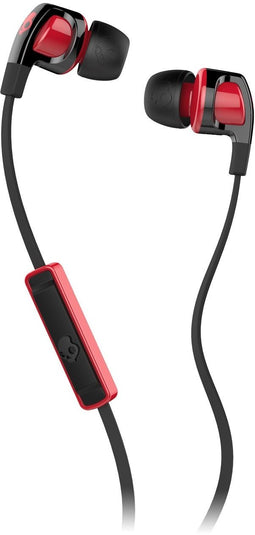 Skullcandy Smokin Buds 2 - In-ear oordopjes - Microfoon met afstandsbediening - Rood/Zwart