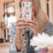 iMoshion Hoesje Geschikt voor Samsung Galaxy A52 (4G) / A52s / A52 (5G) Hoesje Met Koord - iMoshion Design Hoesje met Koord - Groen / Transparant / Roze / Cherry Blossom