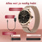 Golden Sound Smartwatch - 40mm - Stappenteller - Slaapmonitor - Roségoud (3 extra bandjes)