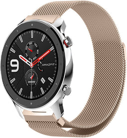 iMoshion Bandje Geschikt voor Amazfit GTR - iMoshion Milanese Watch bandje - Rosé Goud