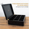 Nimma Theedoos - 12 vaks - Magneetsluiting - Zwart