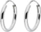 Glow - 107.0002.15 - Draadoorringen - Ronde buis - Zilver - Ø15 mm - 1.9 mm