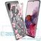 iMoshion Hoesje Geschikt voor Samsung Galaxy S20 Hoesje Siliconen - iMoshion Design hoesje - Roze / Transparant / Blossom Watercolor