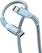 Verbatim Sync & Charge - Magnetische Kabel - 100W USB-C naar USB-C - 120 cm - Blauw