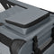 Lassie - Vouwbare Hondentransportbox M - Geschikt voor kleine honden - Grijs - 42 x 60 x 44 cm
