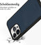 Accezz iPhone 13 Pro - Back Cover - Premium Leather Card Slot - Donkerblauw