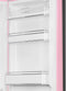 SMEG FAB32RPK5 - Koel/vriescombinatie - NoFrost - Jaren '50 - Roze