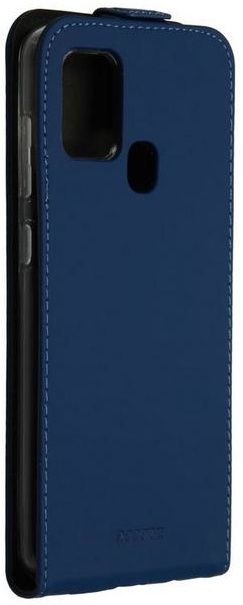 Accezz Galaxy A21s - Flipcase - Kaarthouder - Blauw