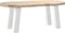 vidaXL - Salontafelpoten - 4 - st - 42 - cm - staal - wit
